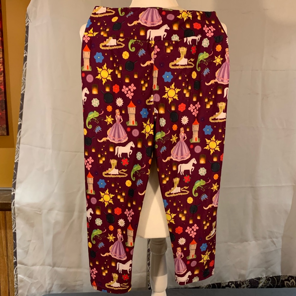 Asher and Emery Disney Tangled Rapunzel Leggings One Size